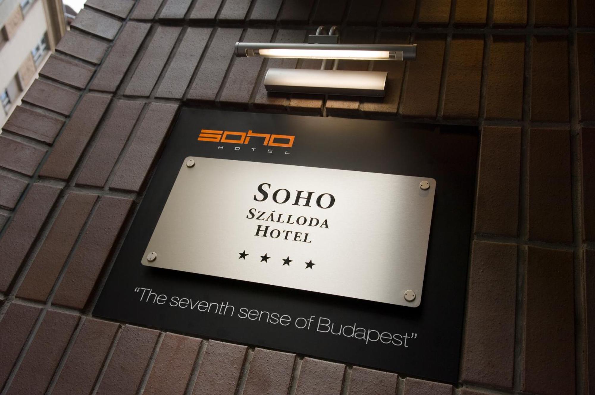 Soho Boutique Hotel Budapest Exterior photo