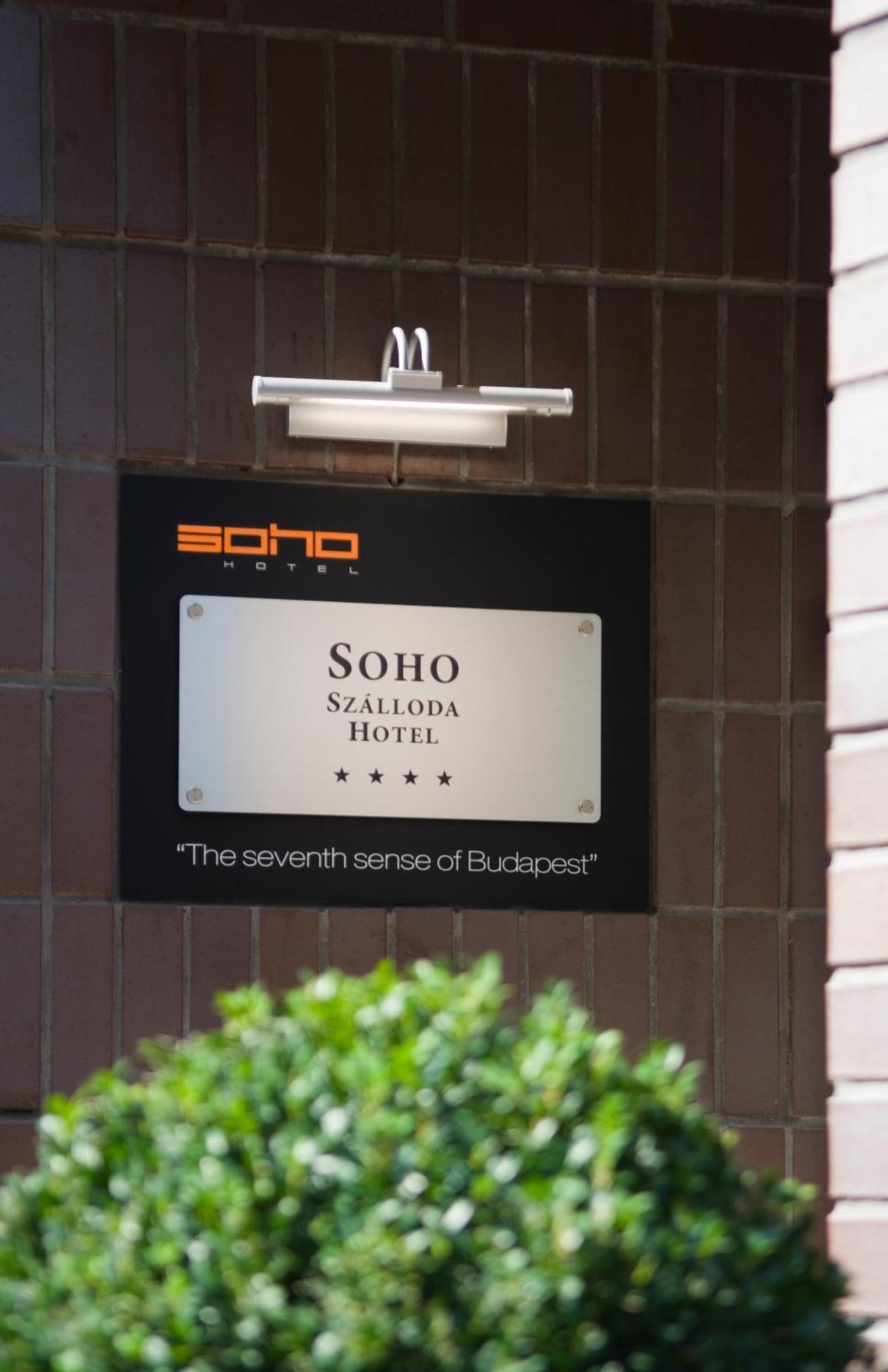 Soho Boutique Hotel Budapest Exterior photo